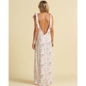 Billabong X Salty Blonde Floral Open Back Dress